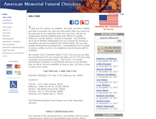 Tablet Screenshot of americanmemorial.org